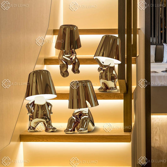 Golden Thinkers - Lamp Collection